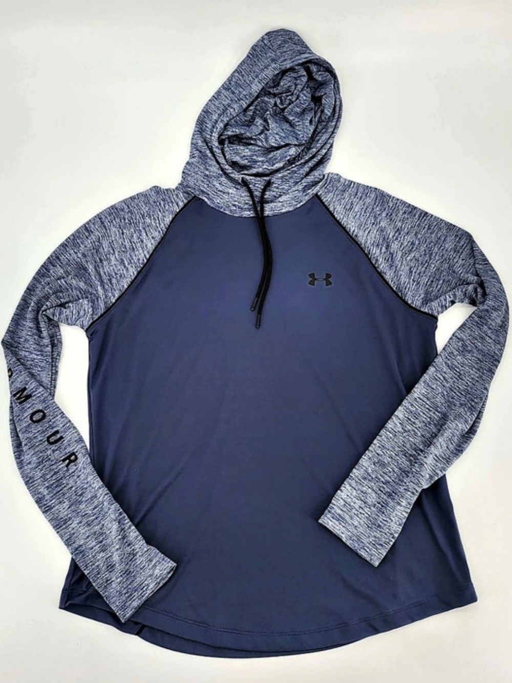 Under Armour Women's Hoodie Blue & Gray Size Large Like New